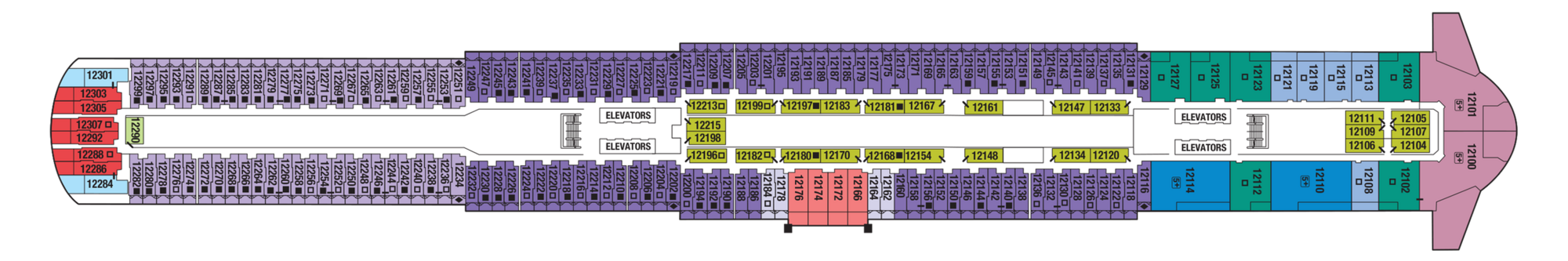 Deck 12 plan